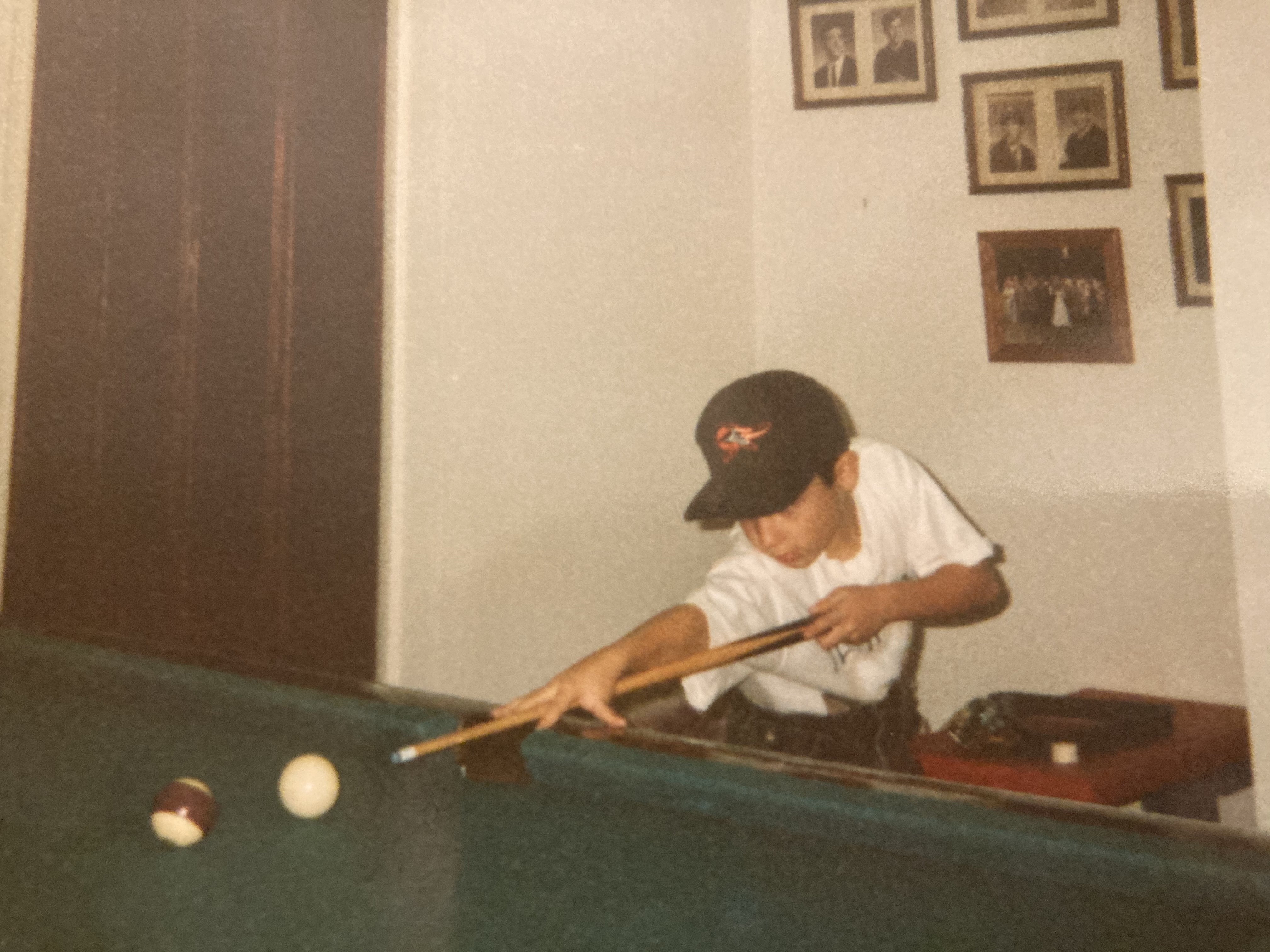 Greg Sherman, junior pool shark, and the color of money