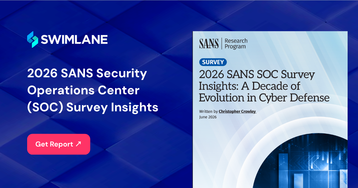 2025 SANS Security Operations Center Survey