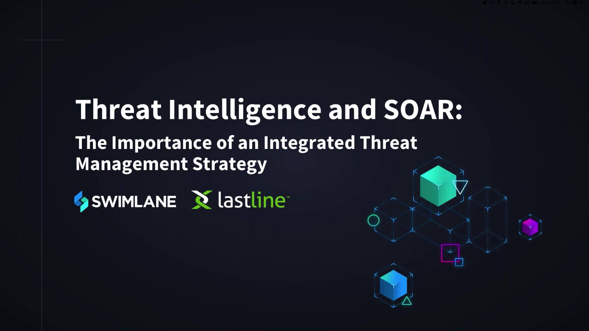 Presentation slide titled 