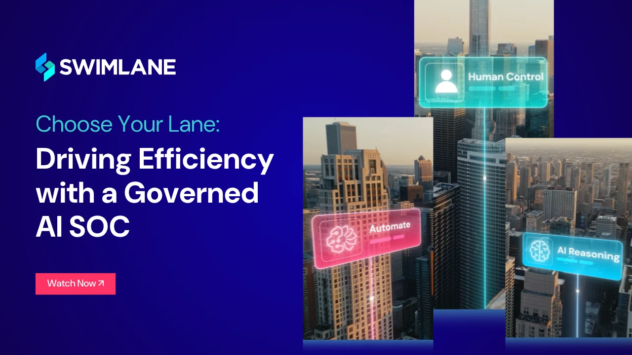 Choose Your Lane Driving Efficiency with a Governed AI SOC