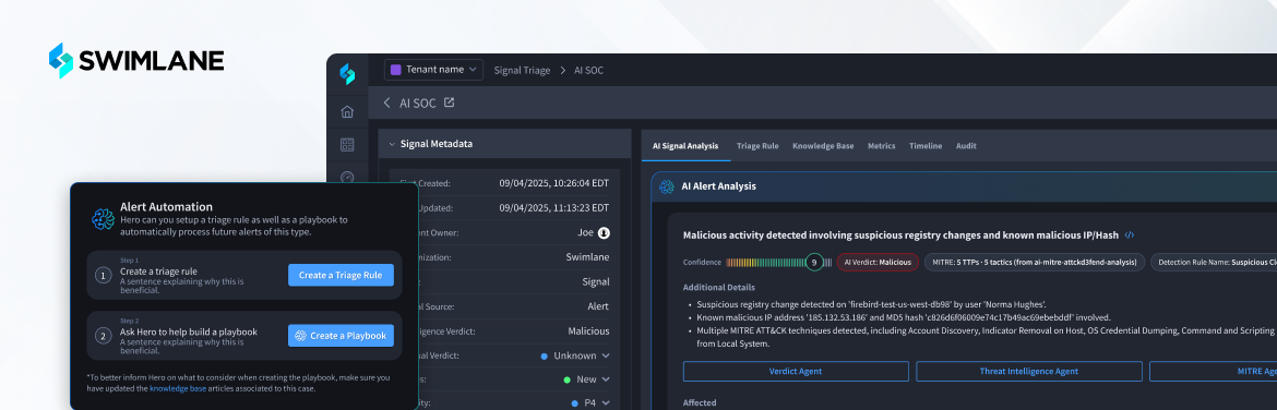 Introducing the Swimlane AI SOC with Intelligent Deep Agents