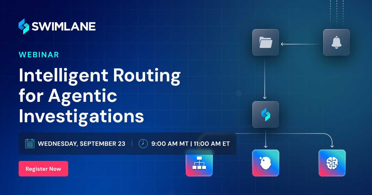 Intelligent Routing for Agentic Investigations