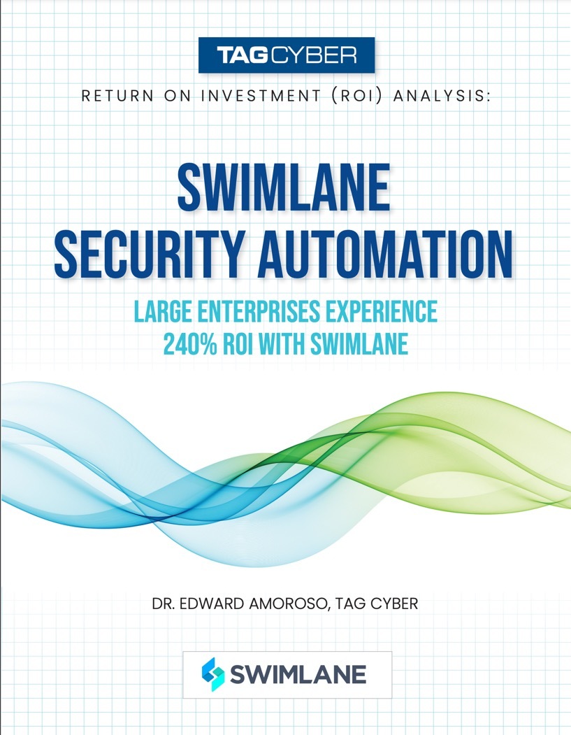 roi report swimlane security automation