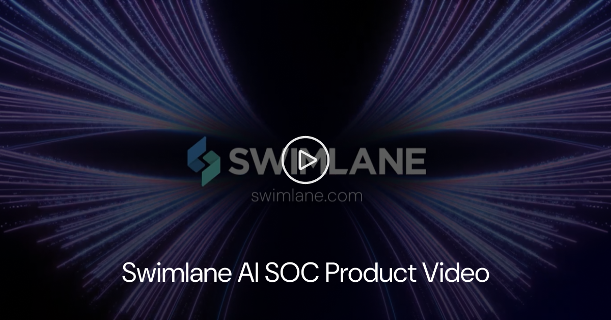 Swimlane AI SOC in Action