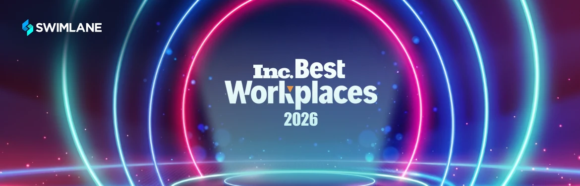 Swimlane wurde zum dritten Mal in Folge in die Liste der besten Arbeitgeber 2026 von Inc. aufgenommen und wird für die Förderung einer leistungsstarken, mitarbeiterorientierten Unternehmenskultur ausgezeichnet.