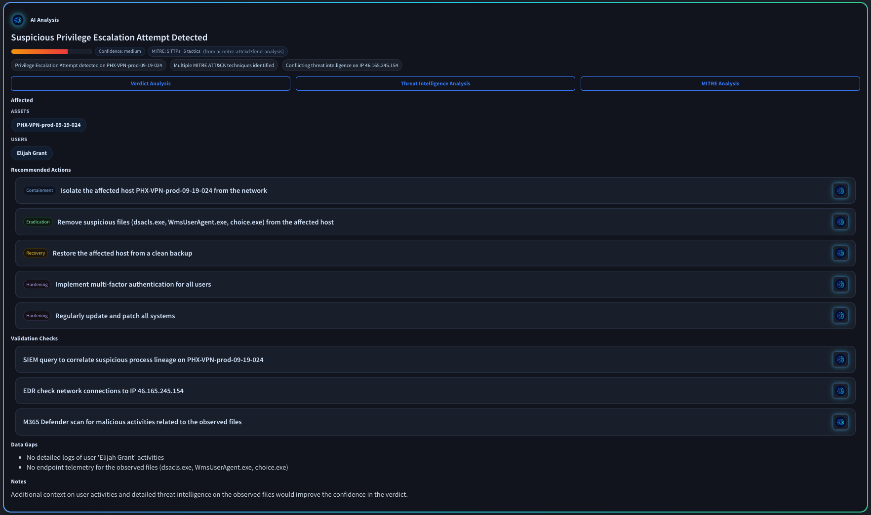 AI-Driven Incident Case Management