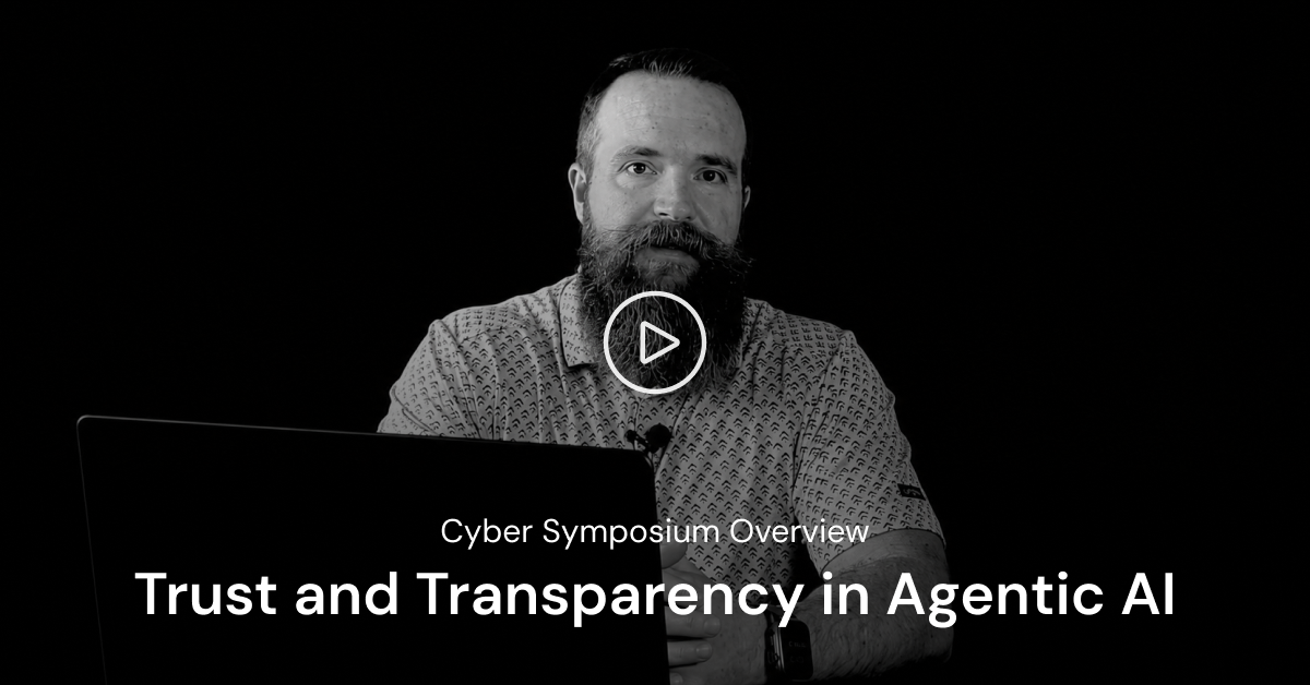 Trust and Transparency in Agentic AI